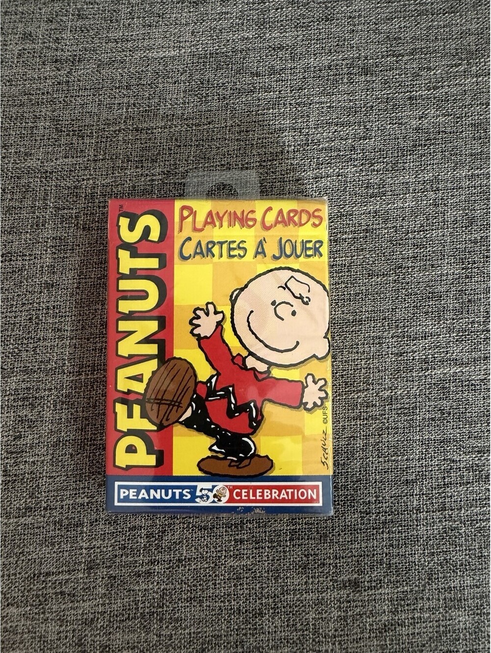 Peanuts Playing Cards Hoyle Deck Charlie Brown Model 6840 New Sealed